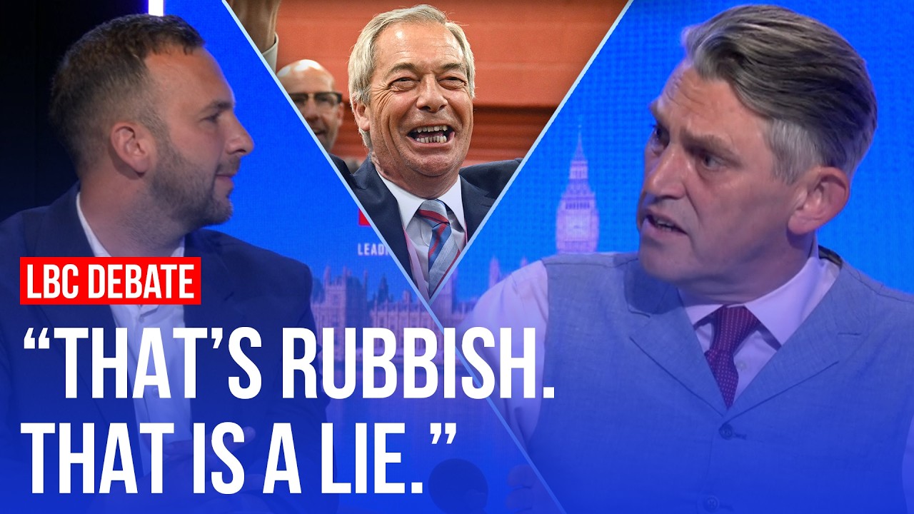 Is Reform UK 'a party for billionaires'? | LBC debate