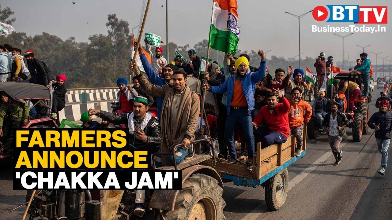 Farmers announce a 3-hour 'chakka jam' on highways on February 6