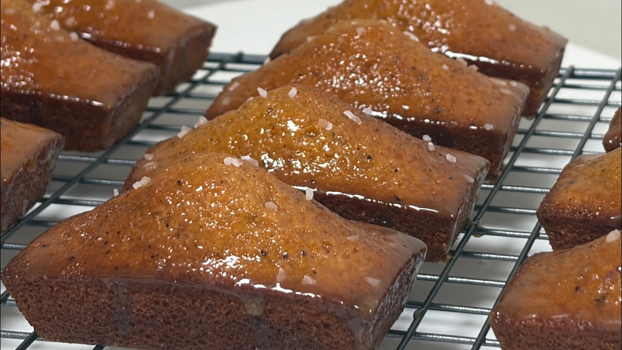 솔티드 카라멜 휘낭시에 | Salted Caramel Financier