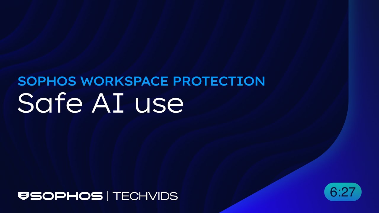 Sophos Workspace Protection: Safe AI use