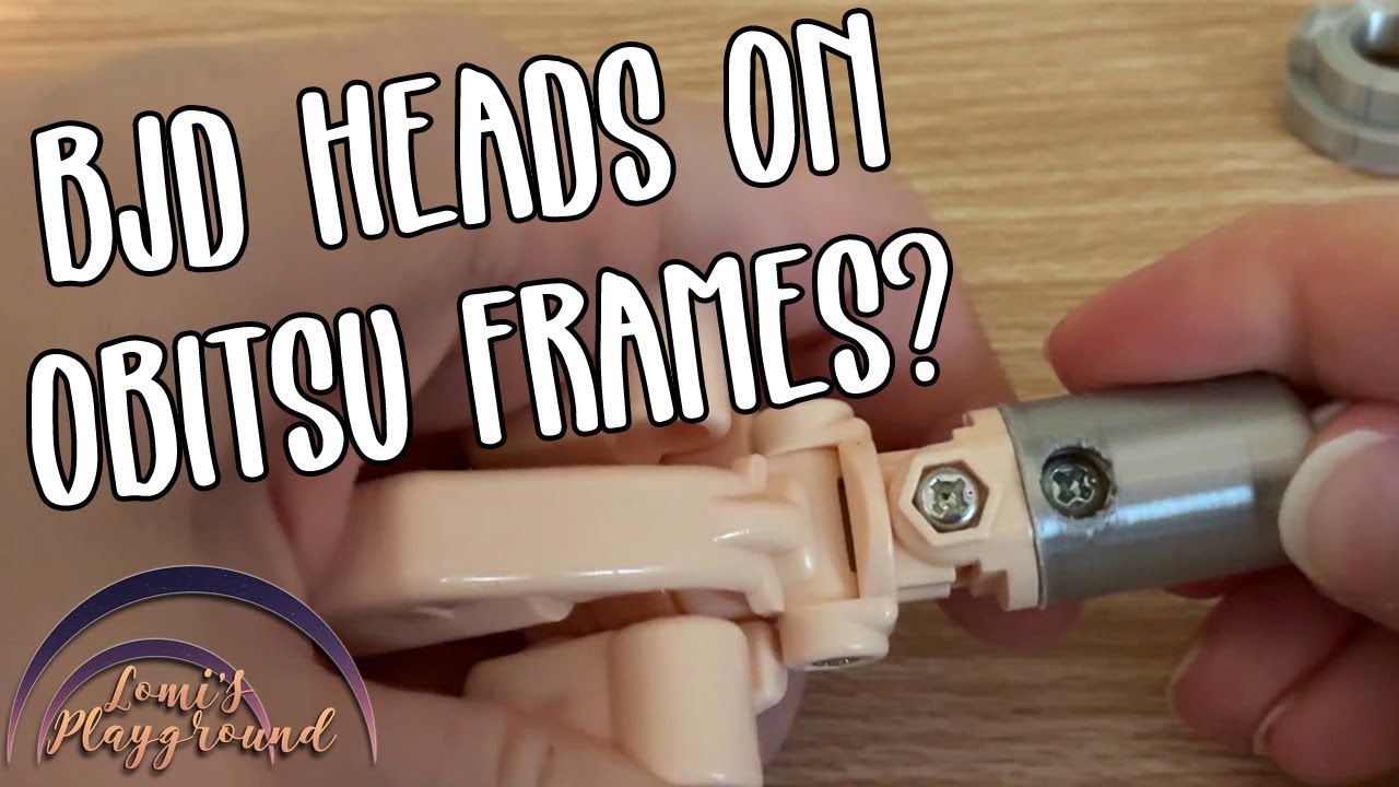 Creating an adapter for BJD heads on Obitsu doll bodies!