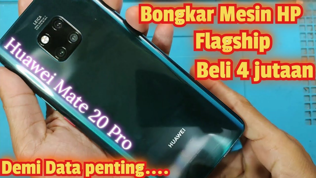 Bongkar mesin HP Huawei baru beli demi data penting#teksovlog