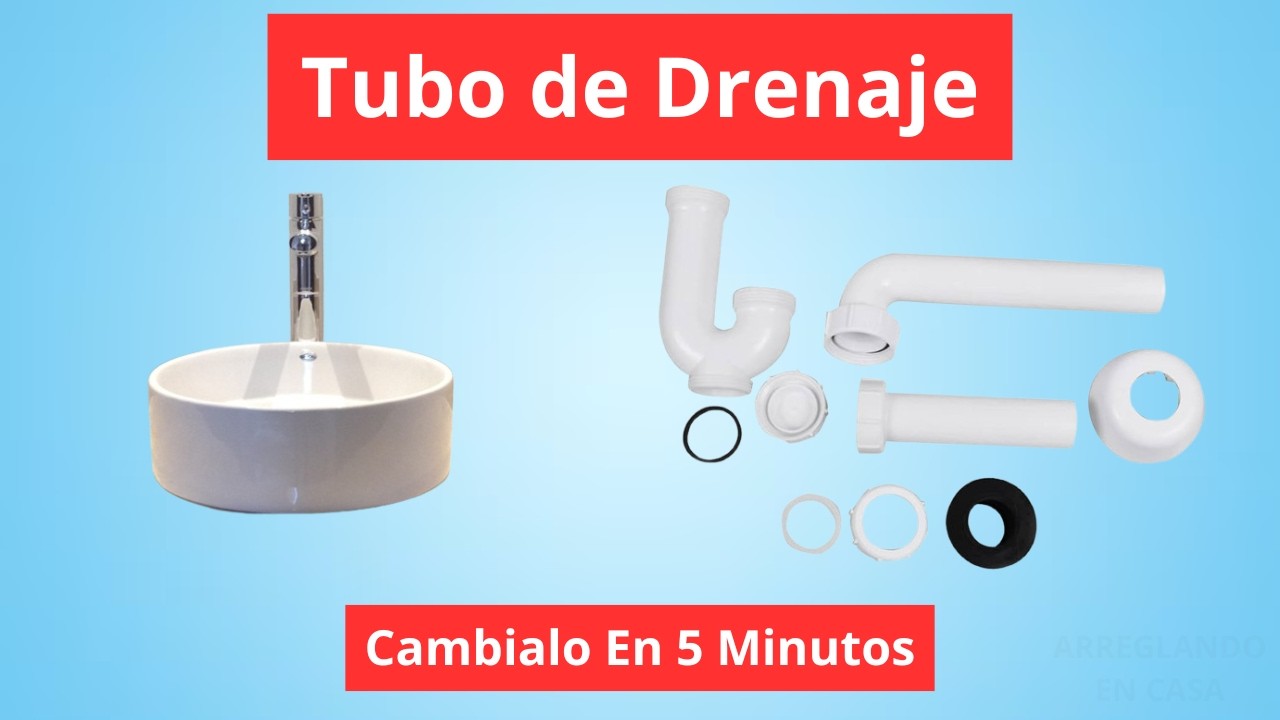 Como Cambiar Tubo De Drenaje Del Lavabo