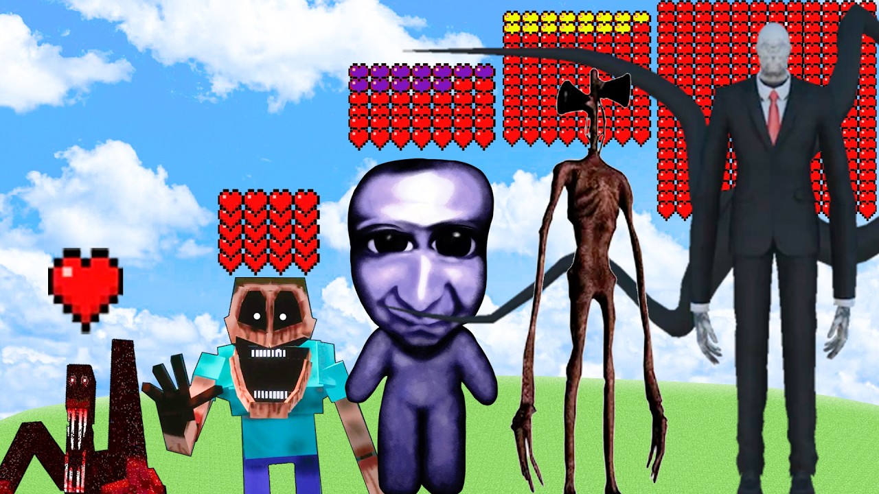 Which Creepypasta mob is immortal?