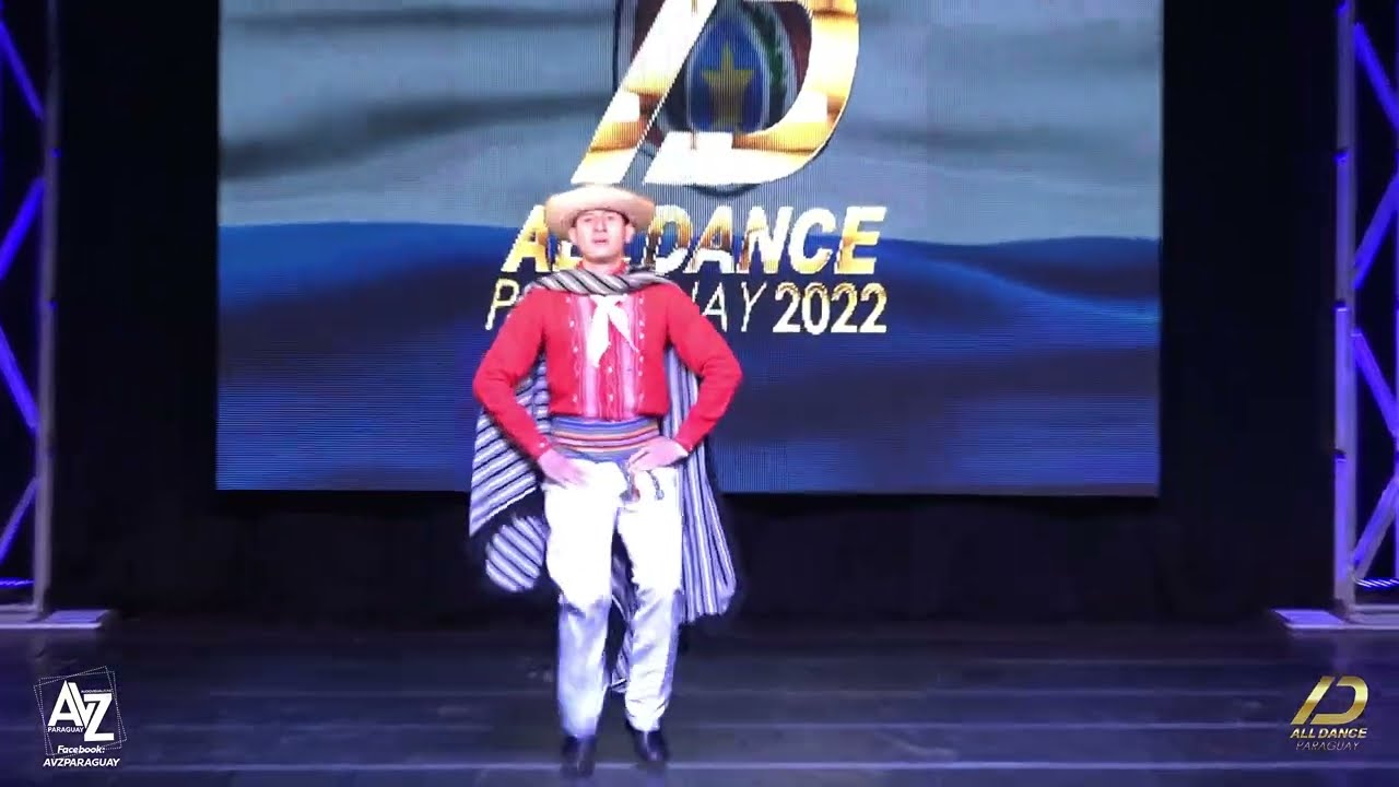 Arriero Jeroky - Danza Paraguaya Proyección - Solista - Baila Julio Giménez