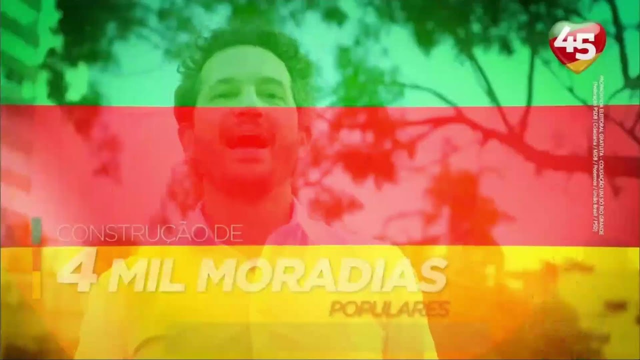 Hor&aacute;rio eleitoral 2022 RS Segundo Turno (TV - 25/10 - 13h)