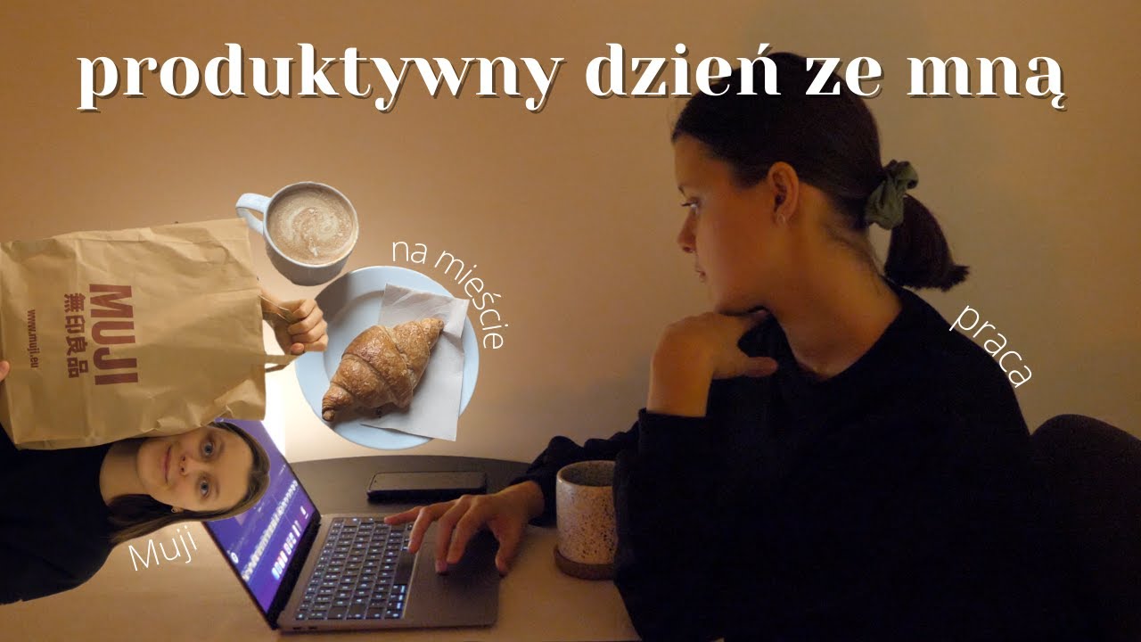 Produktywny dzień ze mną // 9 // praca, sprzątanie, haul z Muji