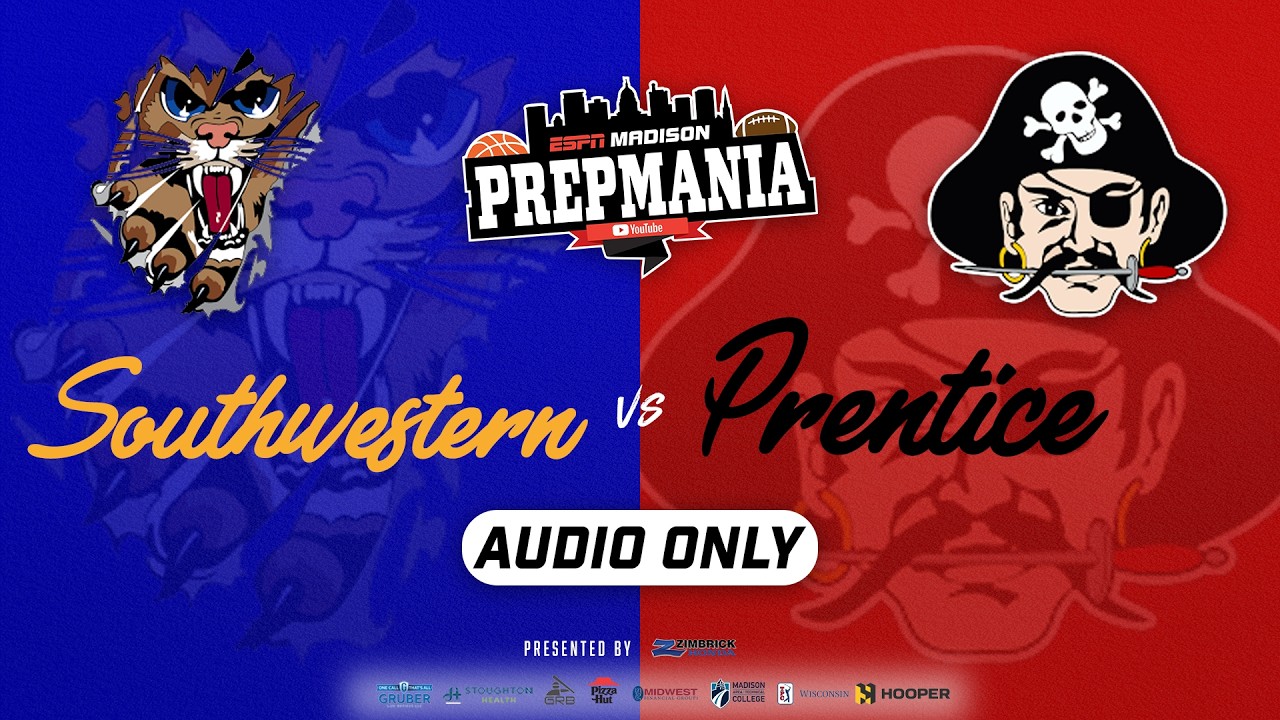🔴 LIVE AUDIO ONLY: WIAA D5 State Semifinal | #2 Prentice vs #3 Southwestern | PrepMania