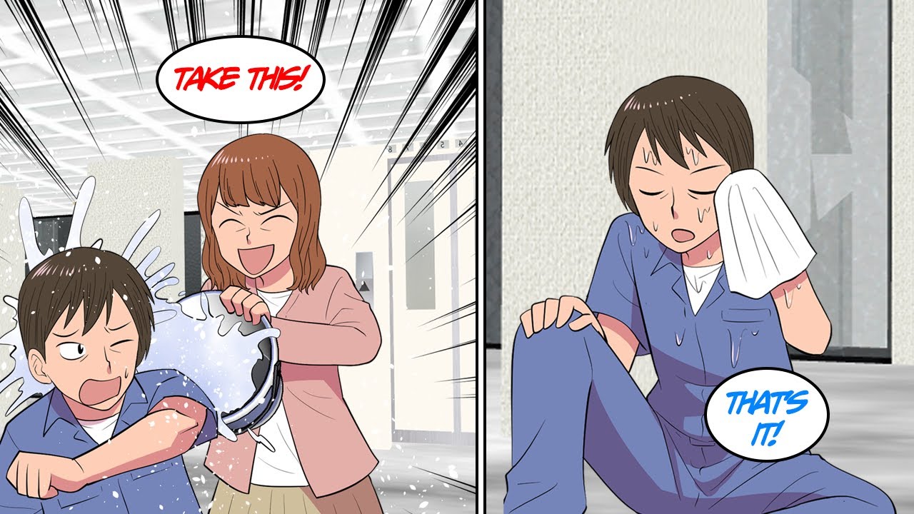 When I was cleaning the lobby of a luxury apartment building [Manga Dub]