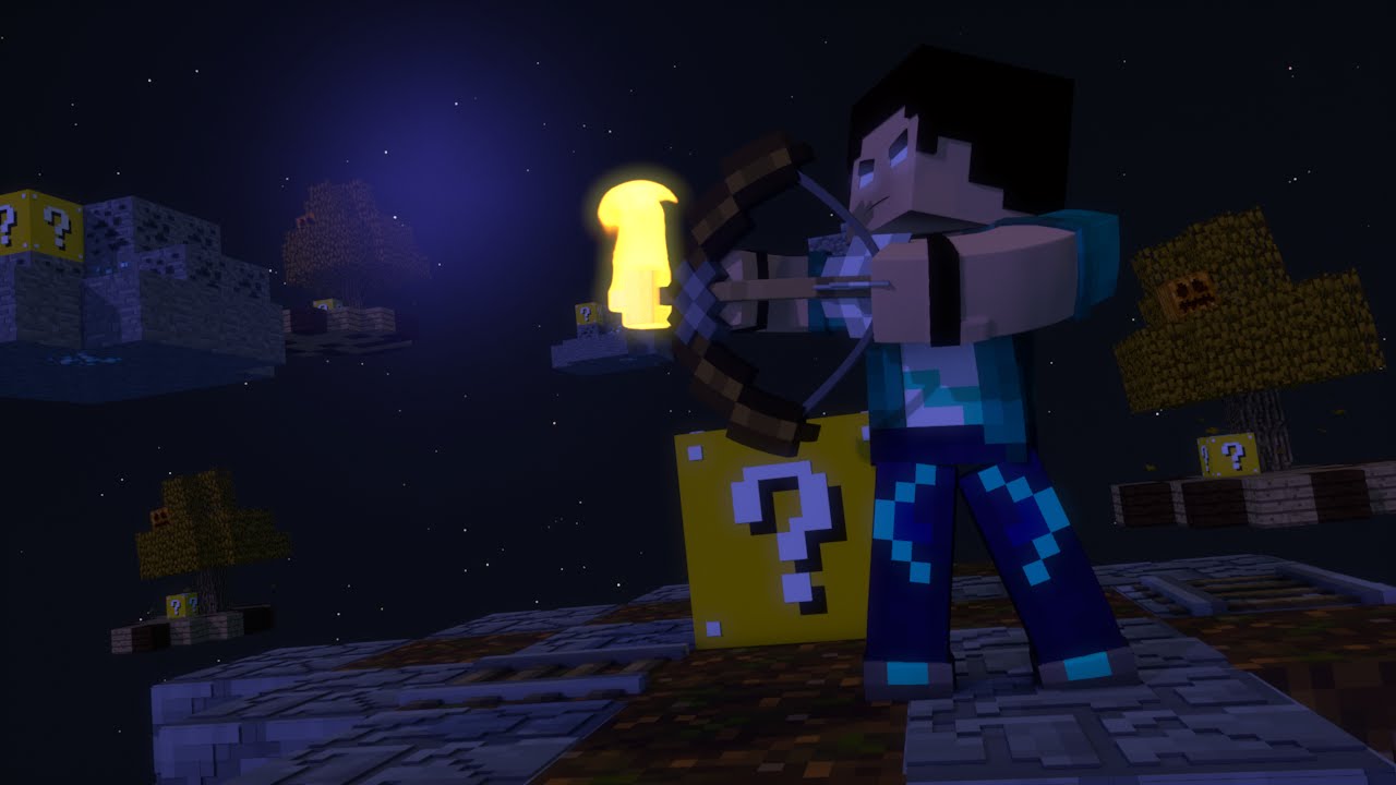 Minecraft - DROPPER LUCKY BLOCK MORE BOWS - Mini-Game