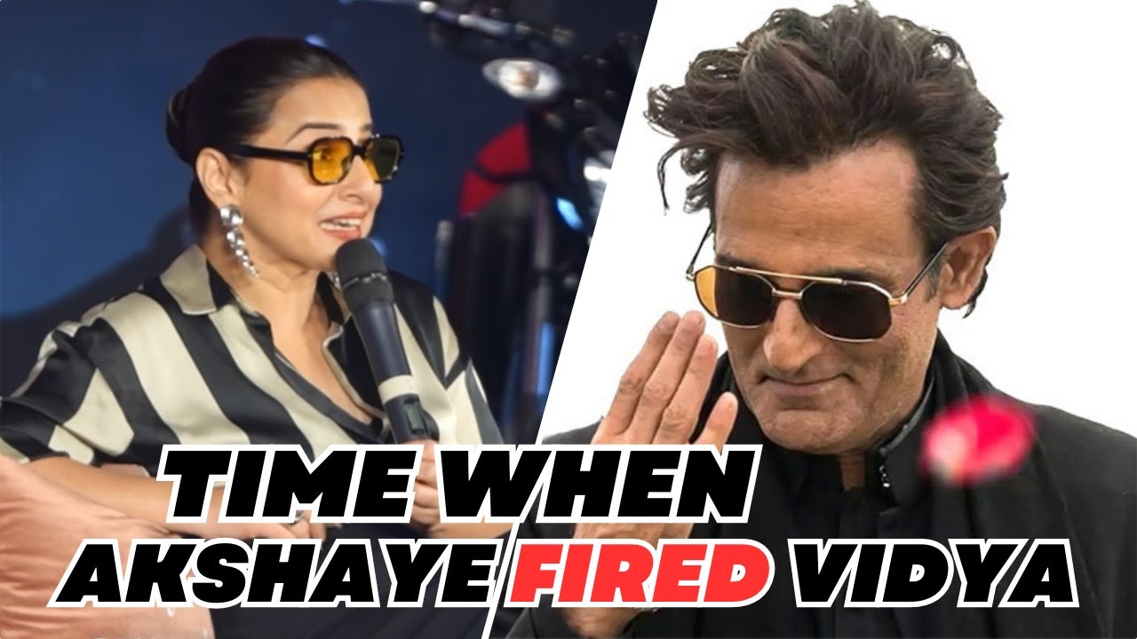 Time when Akshaye Khanna fired Vidya Balan | #StyleIcons2025 | AcrossMedia