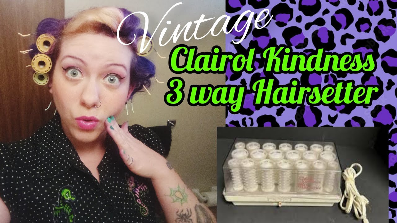 Testing a Vintage Hot Roller Set
