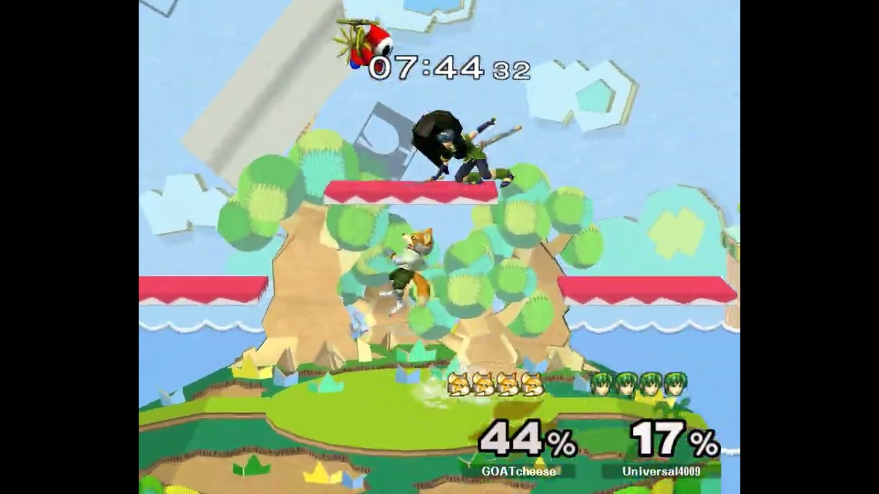 UCI 181 Round Robin R1 – GOATcheese ⟮Fox⟯ vs Universal4009 ⟮Marth⟯