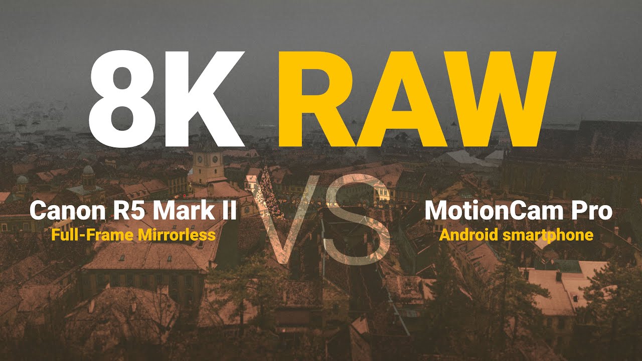 8K RAW | Canon R5 Mark II VS MotionCam Pro