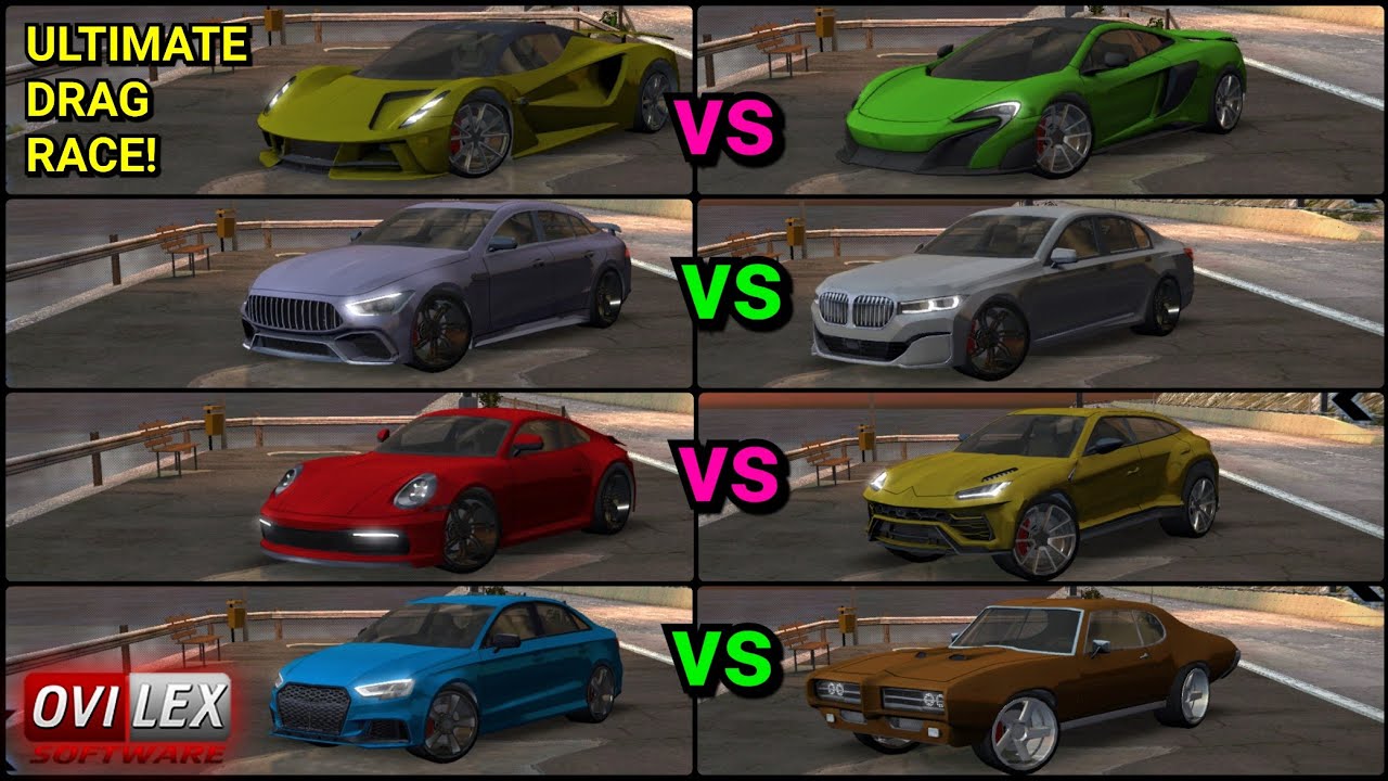 Real Driving Sim ULTIMATE DRAG RACE! - All Cars (Which Is The Fastest Car In The Game??)
