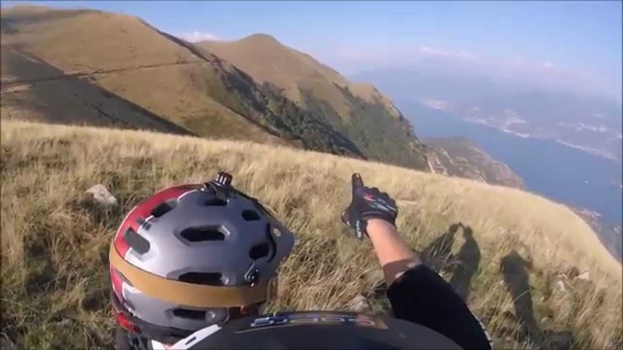 MTB sul Lago di Como - Discesa panoramica dal Rifugio Venini