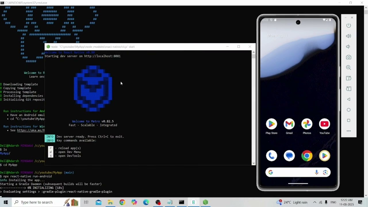React Native CLI &ndash; Create a New App in 2 Minutes (2025) | English | React Native | Expo |