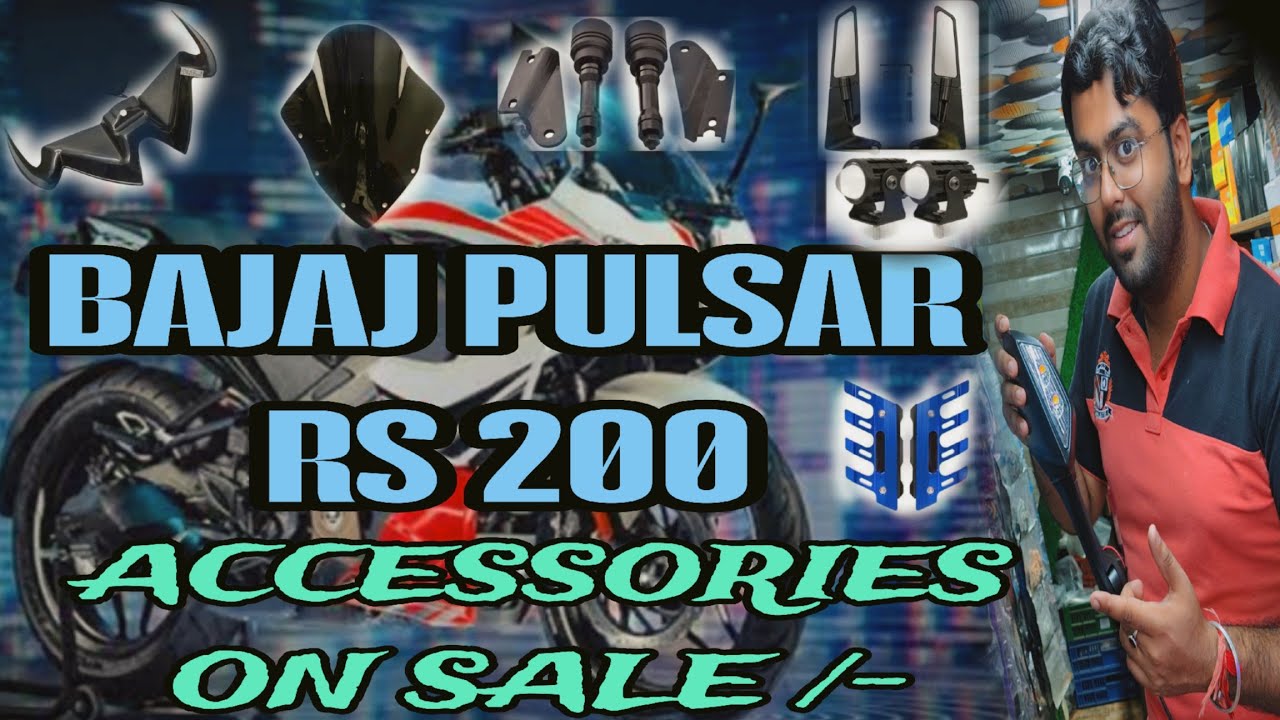 PULSAR RS 200 BIKE ACCESSORIES 😍🔥 // PULSAR BIKE MODIFIED 🔥 // CHEAP PRICES 😁 // BIKE MODIFICATION 