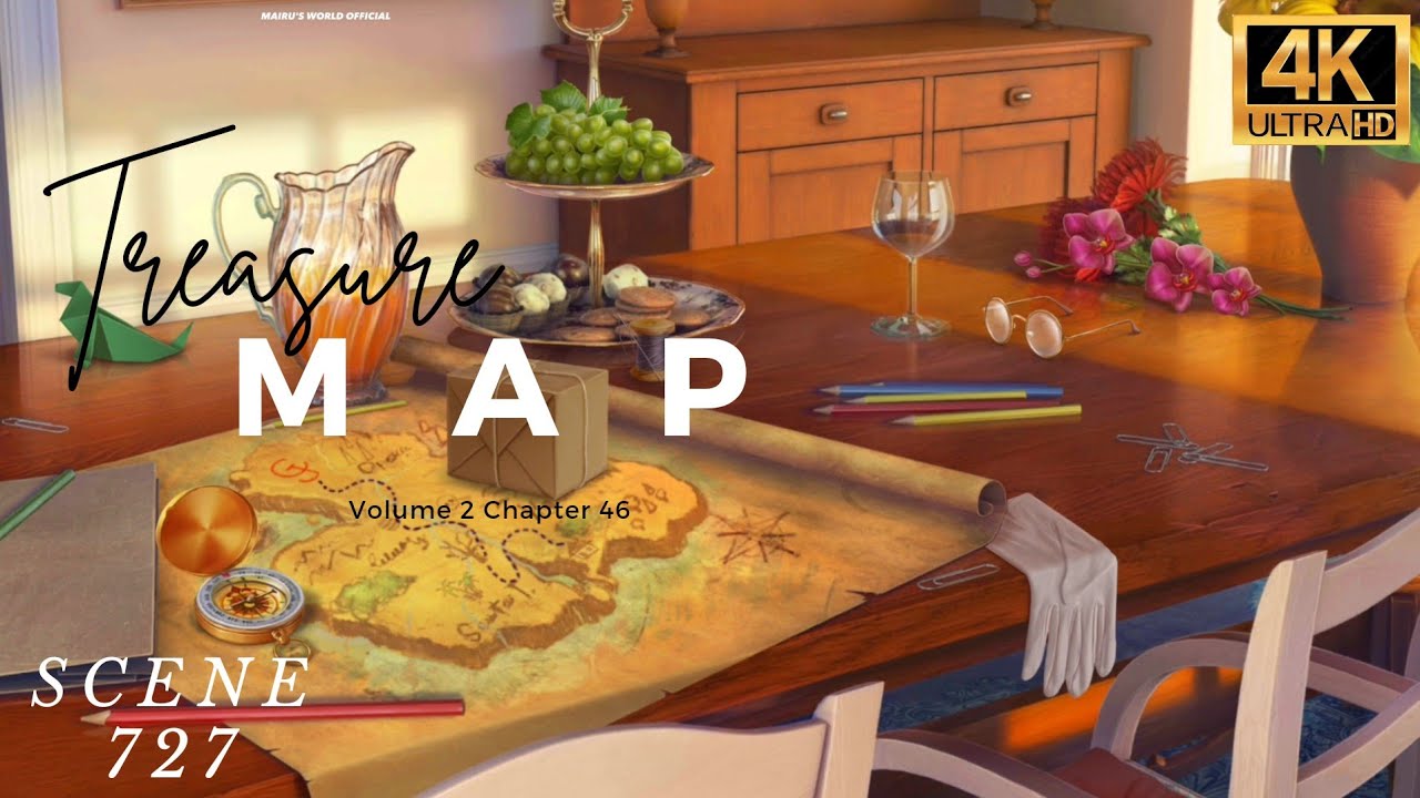 June's Journey Scene 727 Vol 2 Ch 46 Treasure Map *Full Mastered Scene* 4K