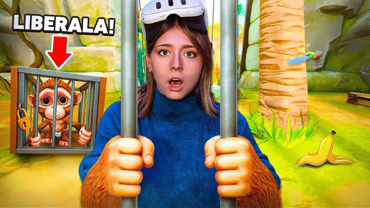 SONO UNA SCIMMIA E HO UN FIGLIO DA SALVARE?! | I Am Monkey (VR)