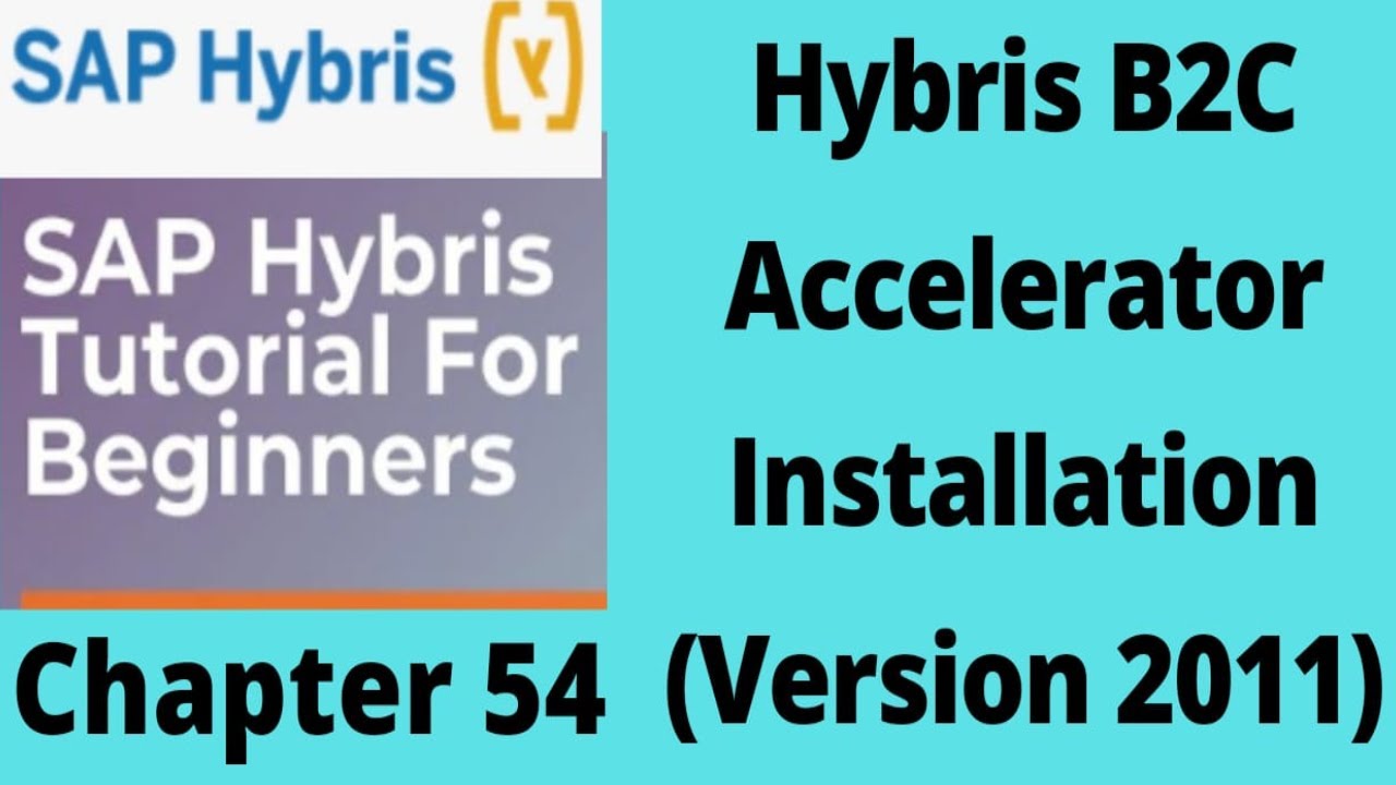 Установка акселератора Hybris B2C | Установка Hybris B2C | Учебное пособие по Hybris для начинающ...