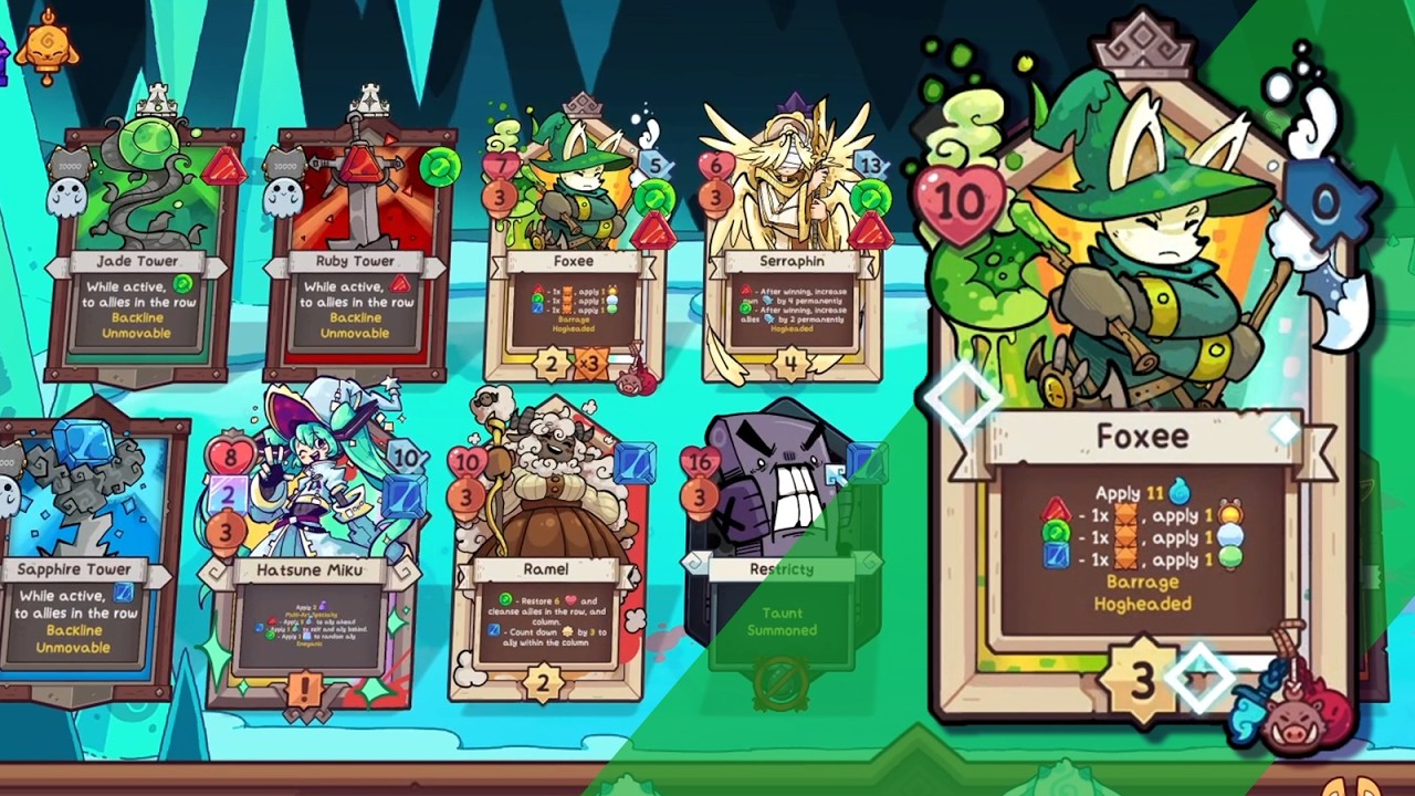 Wildfrost Goobers Mod: You're a Wizard, Foxee