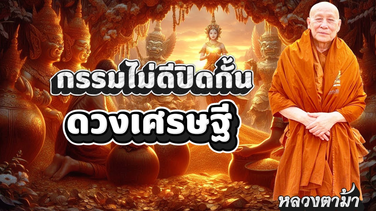 กรรมไม่ดีปิดกั้นดวงเศรษฐี #ธรรมะ #หลวงตาม้า #คาถามหาจักรพรรดิ #สวดจักรพรรดิ #หลวงปู่ดู่