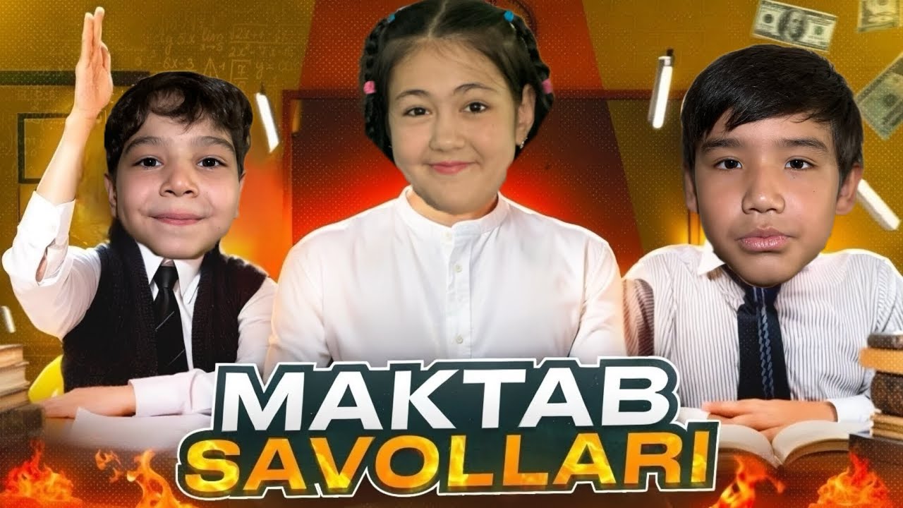 Hello kids | Maktab Savollari