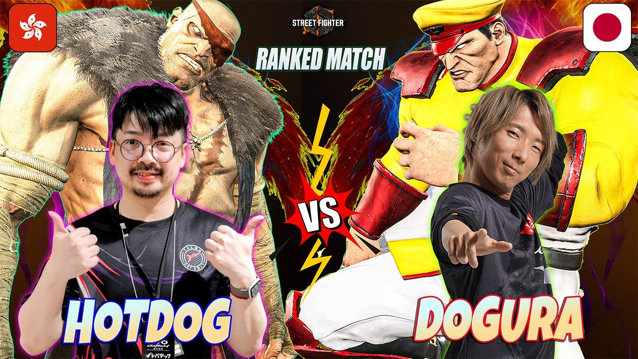 SF6 | HOTDOG29 (Сагат) против DOGURA (М. Бизон) 👉 Высокоуровневый геймплей Street Fighter 6