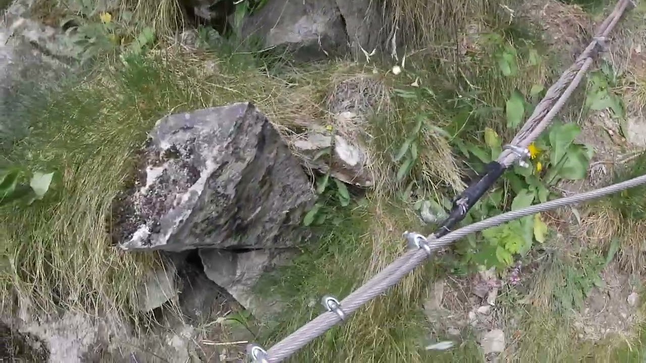 Solo climb Aletsch Klettersteig