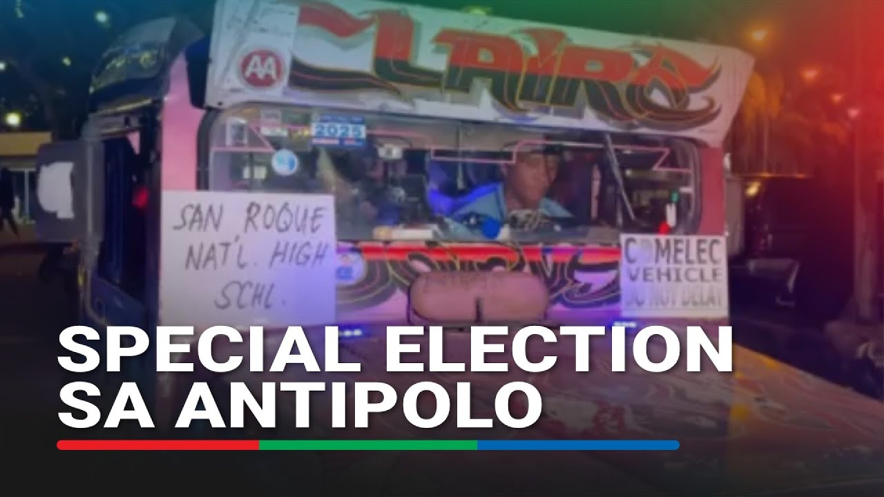 Paghahanda para sa special election sa Antipolo | ABS-CBN News