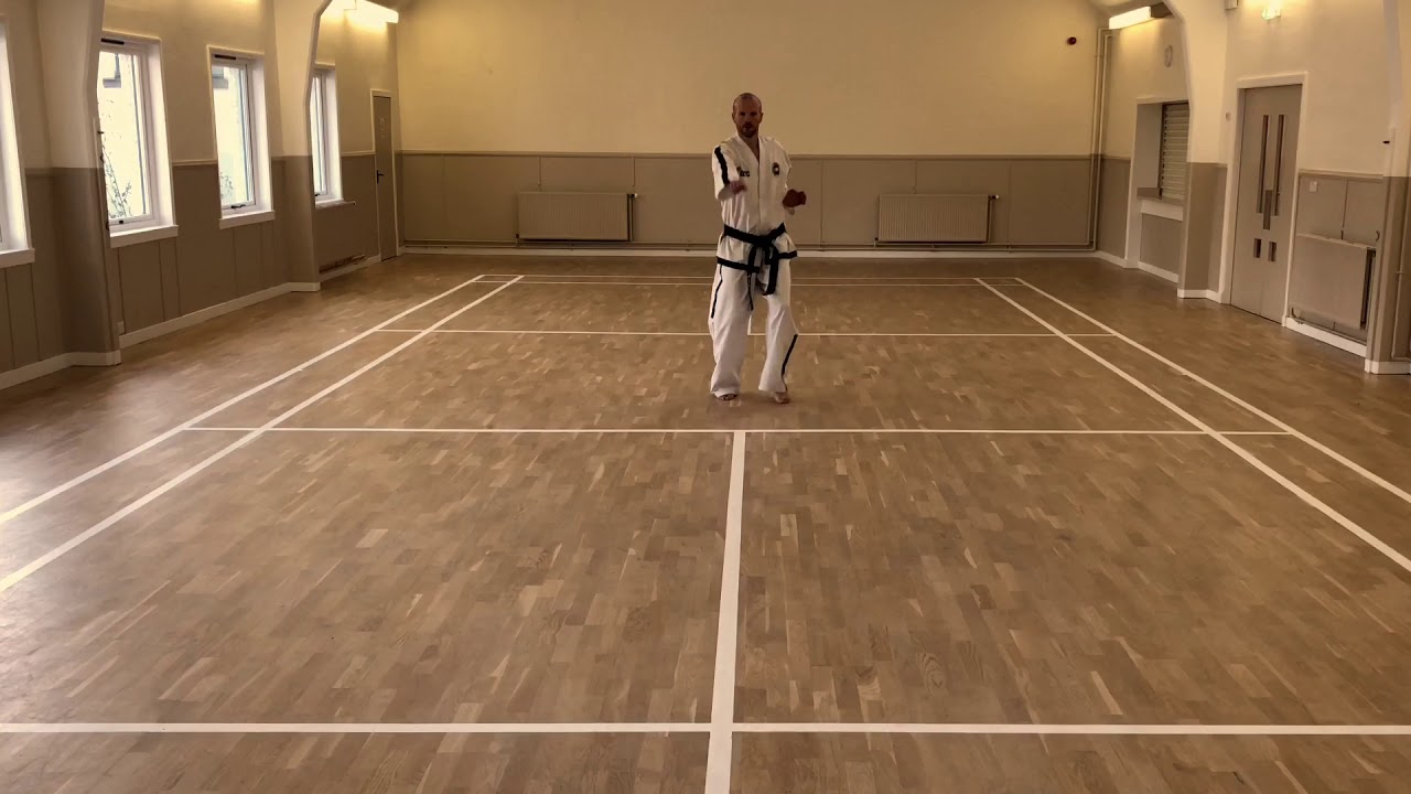 Hwa Rang Tul | Front & Rear View | ITF Taekwondo Pattern | Mark Harkess | UKTC