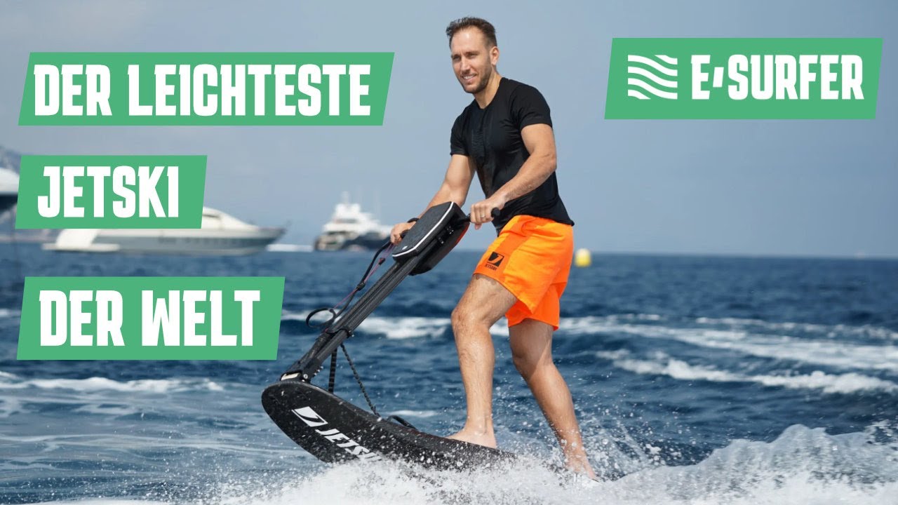 Der leichteste Jetski der Welt - Elektro Jet Ski