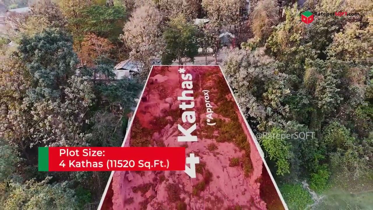 Prime Riverfacing Registered Residential Plot For Sale at Doul Govinda, North Guwahati| 4 Katha Land