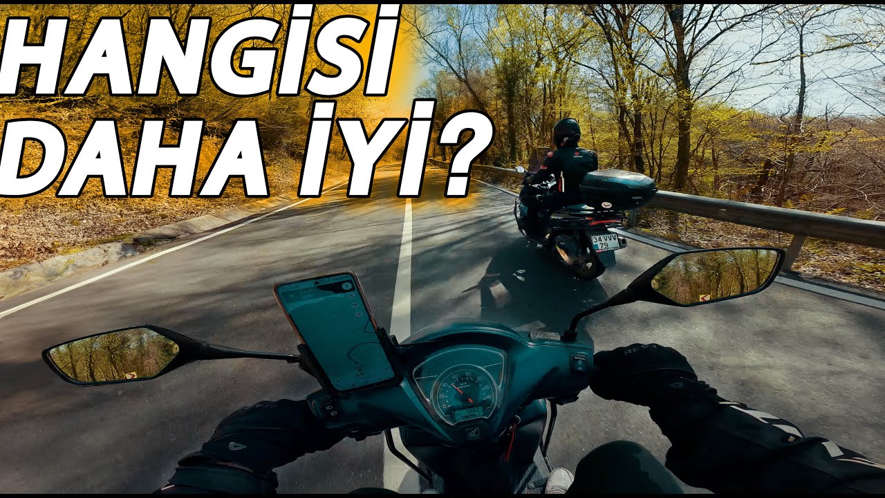 HACILLI'YA Bİ TURLAYALIM | HONDA PCX & DİO KARŞILAŞTIRMA