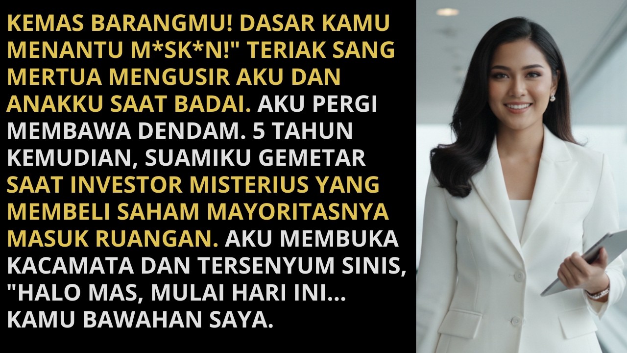 DIUSIR MERTUA DAN SUAMI SAAT HUJAN, AKU KEMBALI SEBAGAI PEMILIK PERUSAHAAN (Full Cerita 2 Jam)