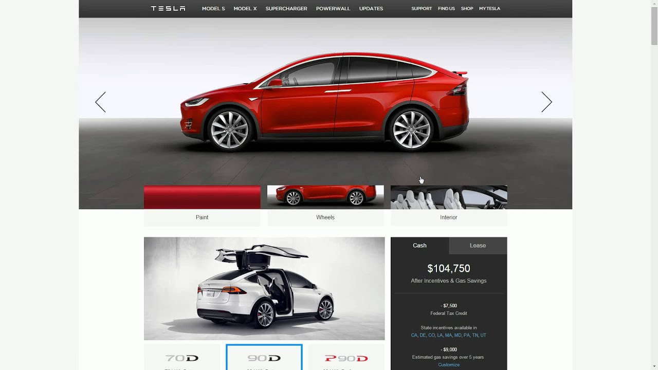 Tesla Model X Production Design Studio Walkthrough
