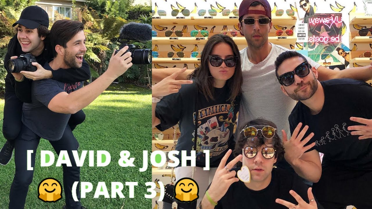 David Dobrik BEST MOMENTS on Josh Peck's CHANNEL [PART 3] (w/ Natalie, Jeff, & more) | bruhh