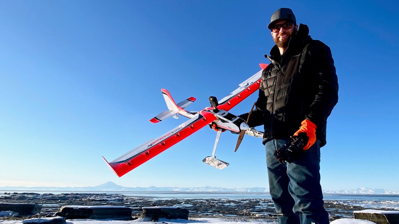 Rough Terrain RC Ski Flying