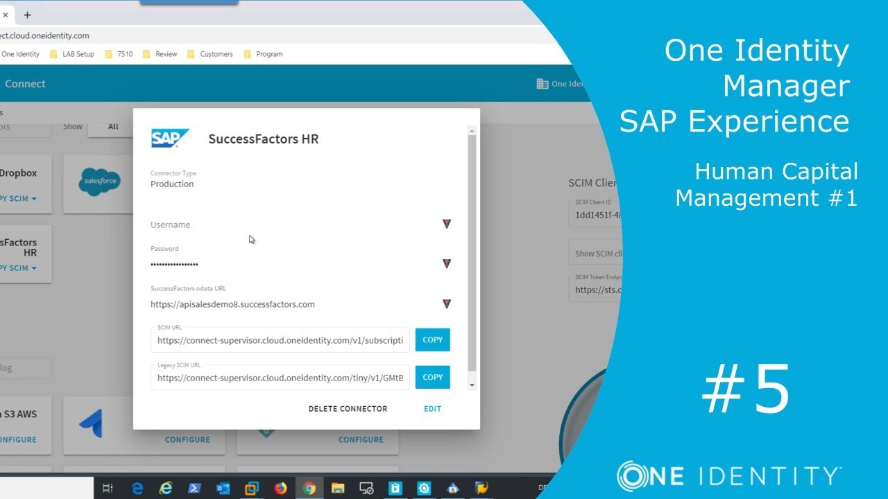 One Identity Manager | SAP Experience #5 | Human Capital Management #1