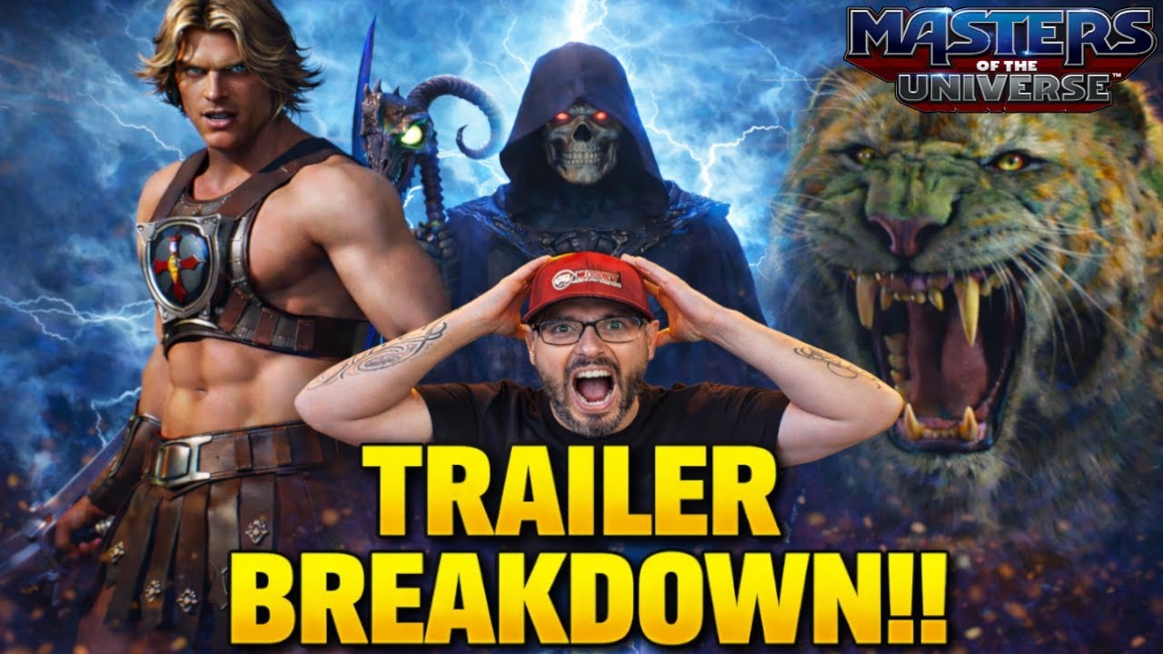 MASTERS OF THE UNIVERSE TRAILER BREAKDOWN!