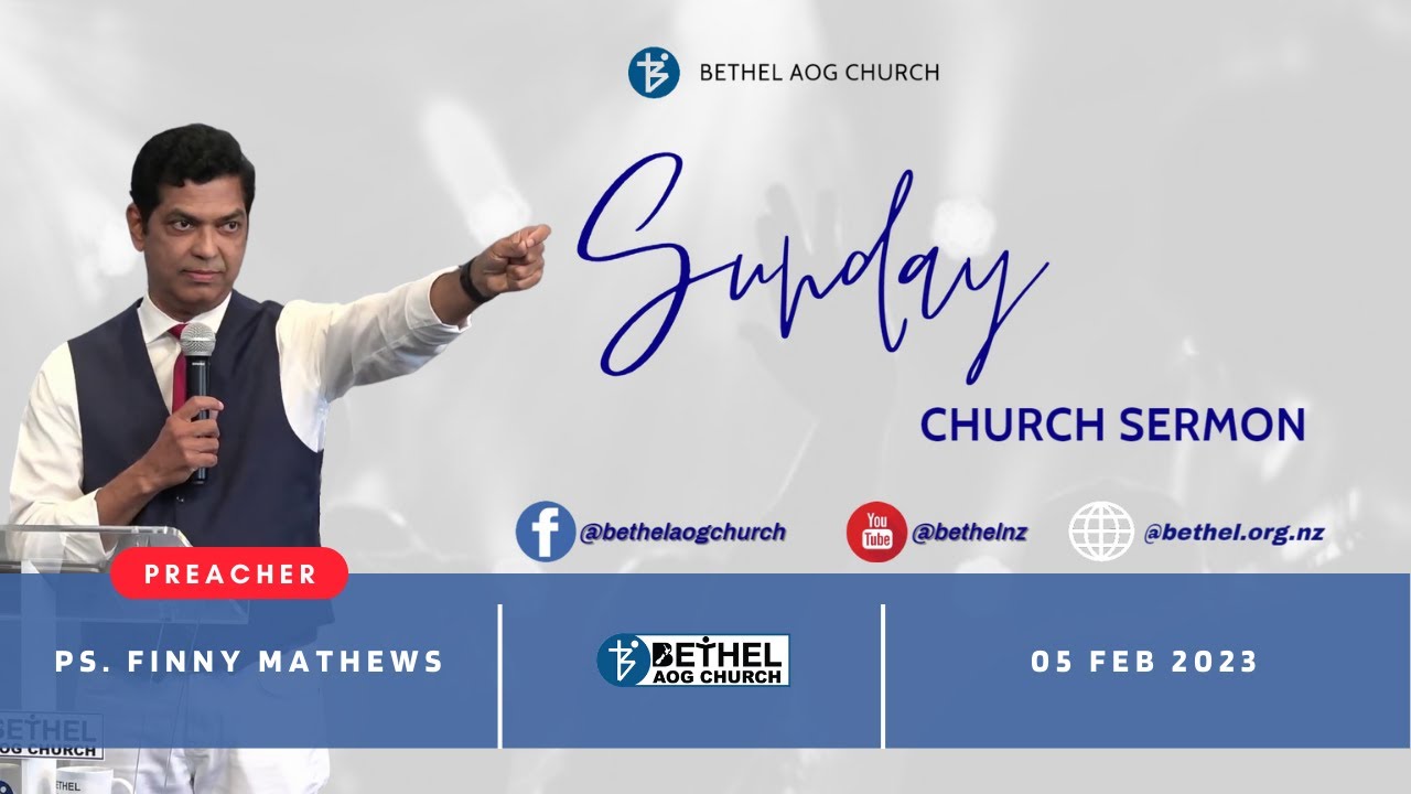 SUNDAY SERVICE | 05 FEBRUARY 2023 | PS. FINNY MATHEWS| TAMIL TRANSLATION