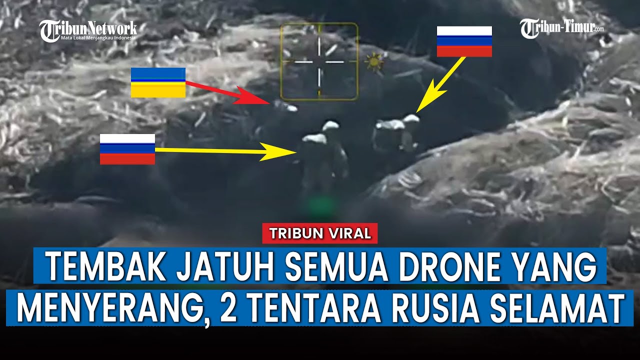 Full, Intip Keberanian Pasukan Moskow Tembak Jatuh Drone Ukraina di Medan Perang
