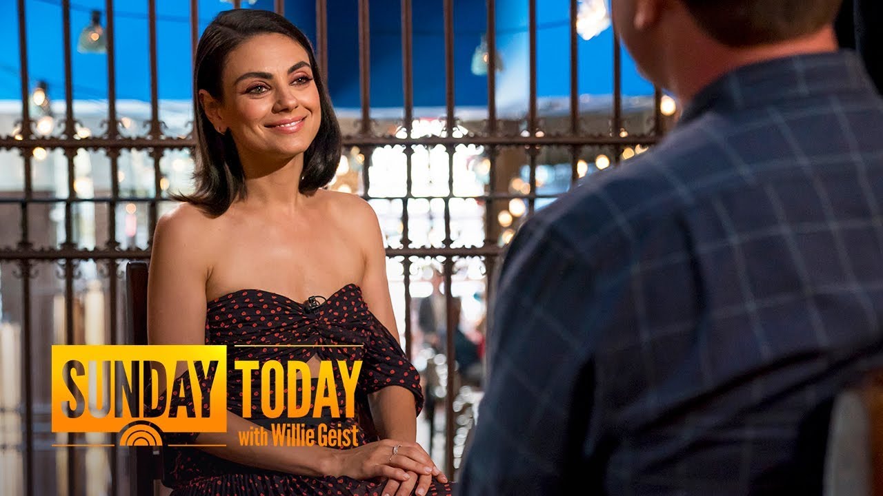 Mila Kunis: Ashton Kutcher Urged Me To Take ‘The Spy Who Dumped Me’ Role | Sunday TODAY