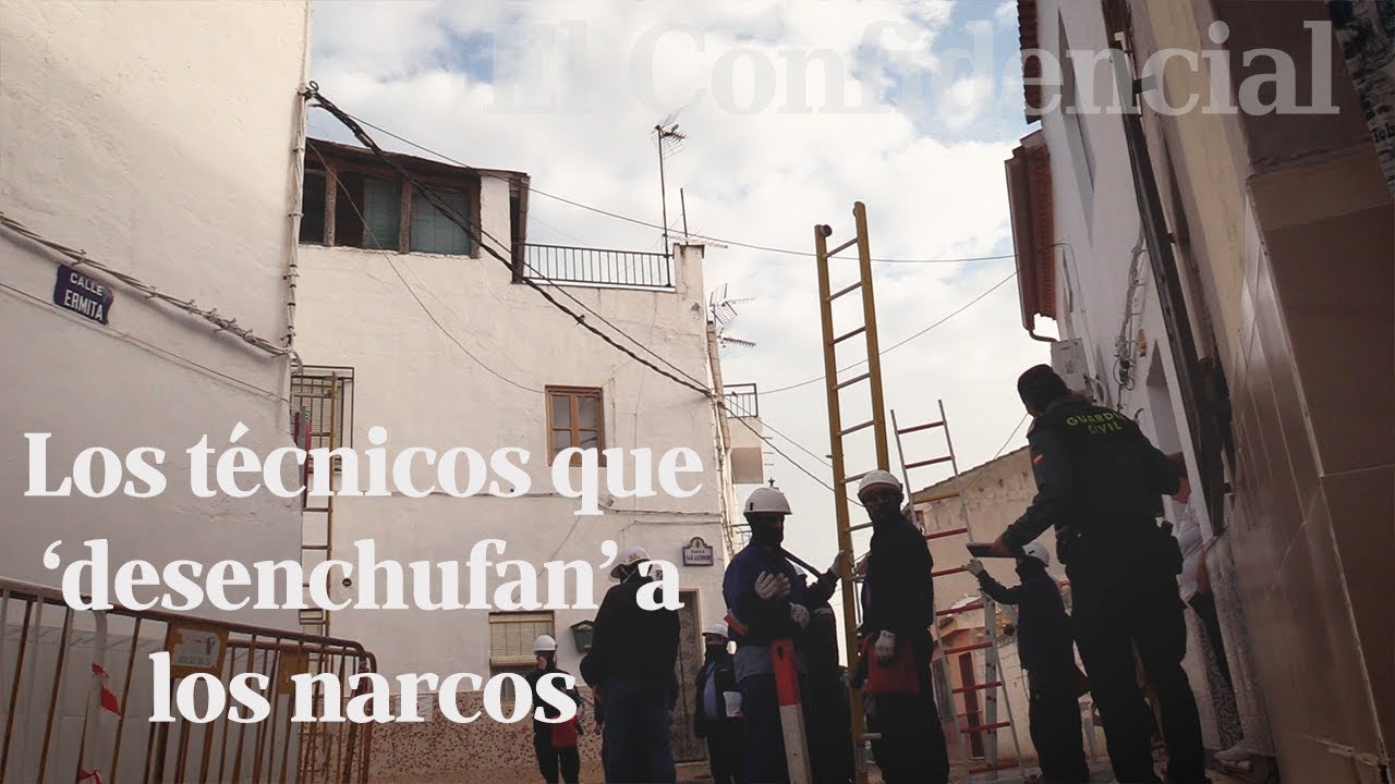 Así desenchufan la marihuana de los narcos en Andalucía