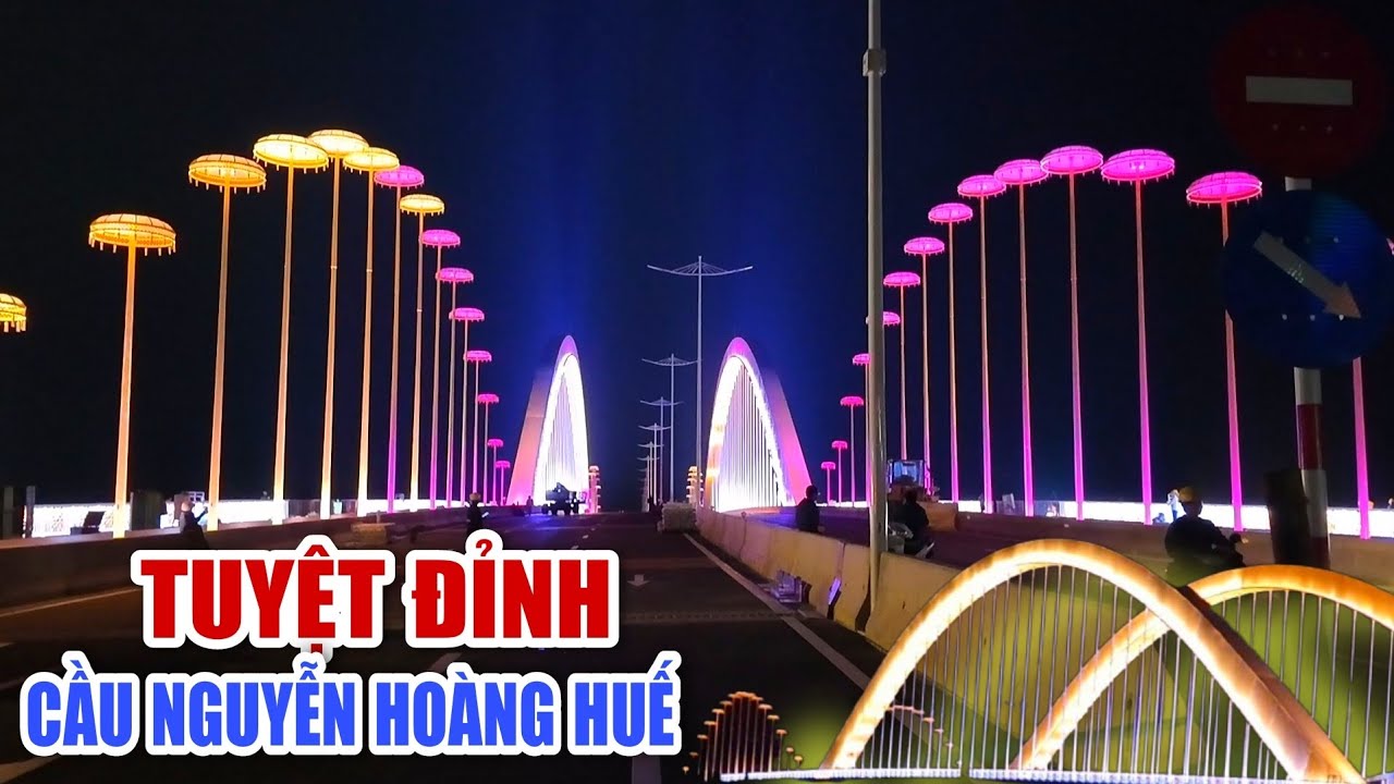 Cầu Nguyễn Hoàng Mới Nhất Trước Ngày Thông Xe 26/3 - Ai Nấy Trầm Trồ Không Ngờ Về Đêm Đẹp Đến Vậy