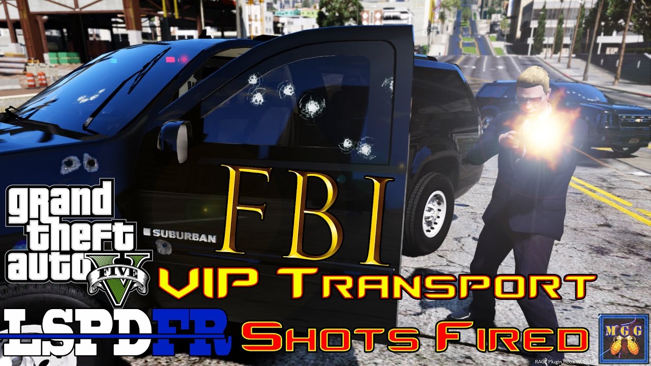FBI Motorcade VIP Transport (Los Santos Protection Squad) GTA 5 LSPDFR Episode 127