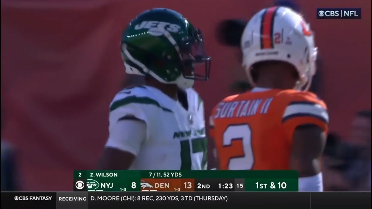 Garrett Wilson vs Pat Surtain II (2023) | WR vs CB Matchup