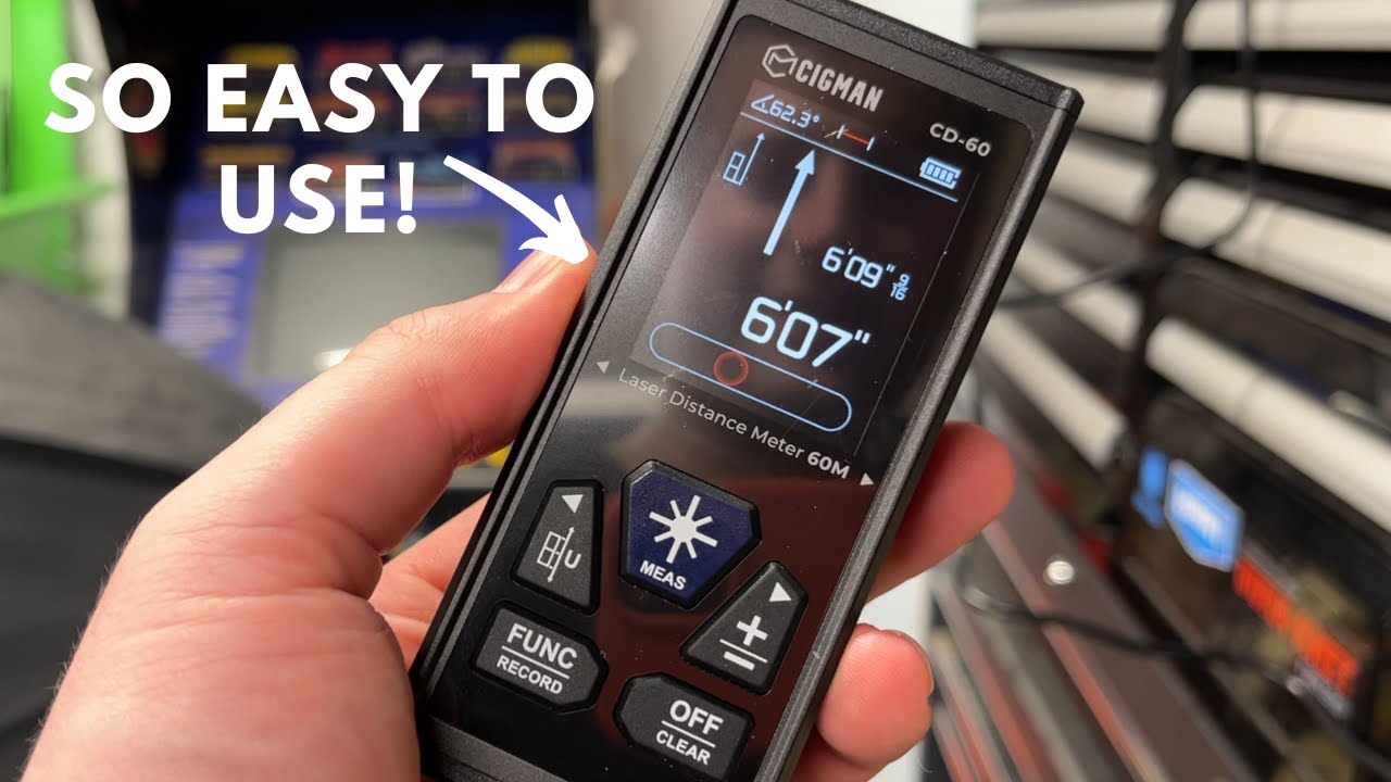 The Simplest Bilateral Laser Measure EVER! | CIGMAN CD-60 Review