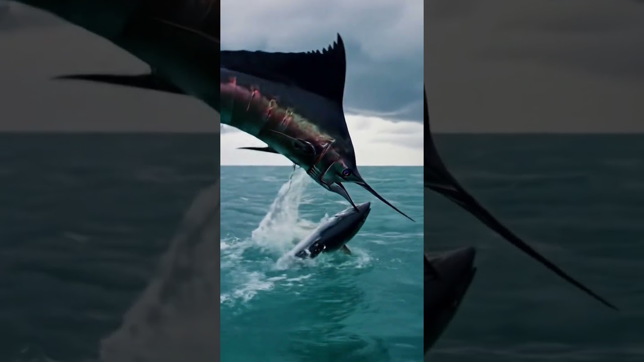 Two Fish Fighting in the Ocean | Funny Sea Life Short